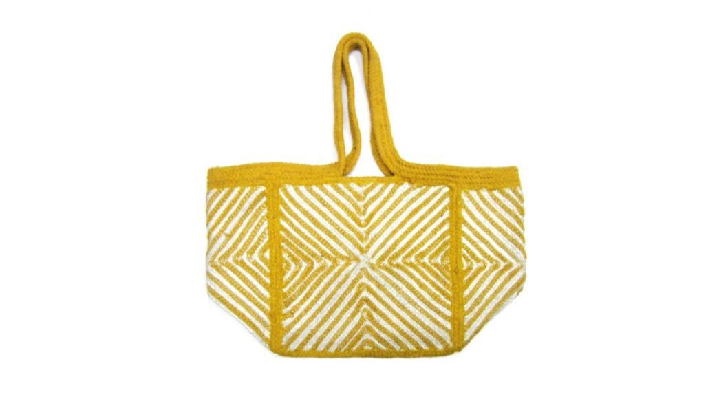 Yellow Beach Bag