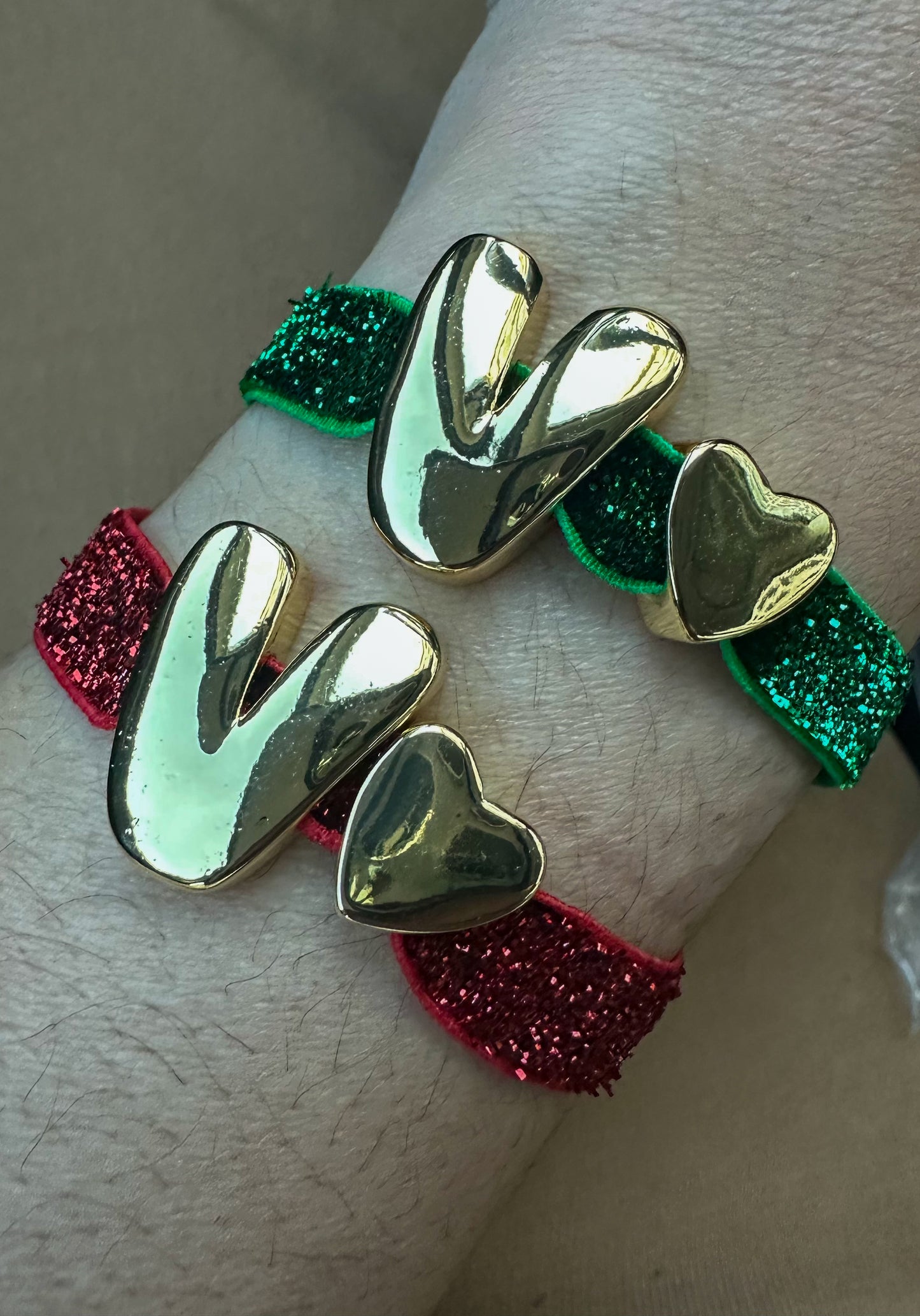 Sparkly initial Bracelet