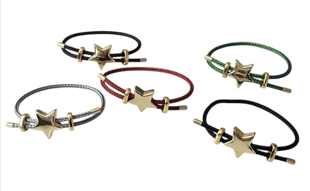 Star adjustable bracelet