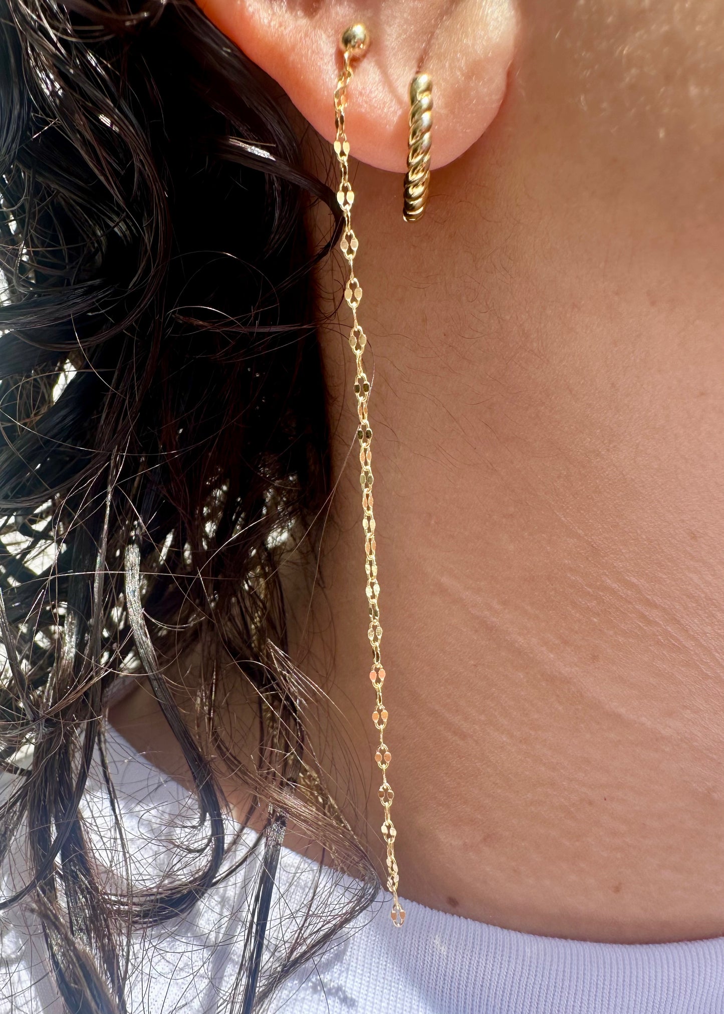 PRE ORDER Gold chain Drops