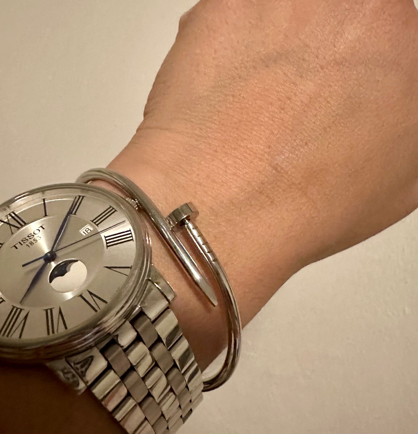 Clou Silver Bracelet