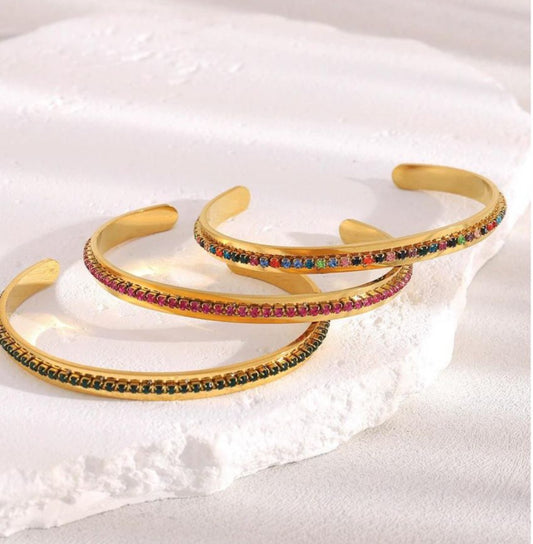 Zirconia Bangle