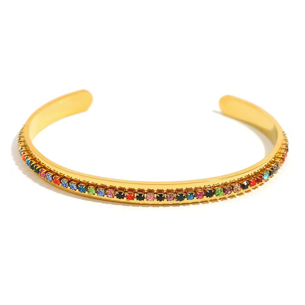 Zirconia Bangle