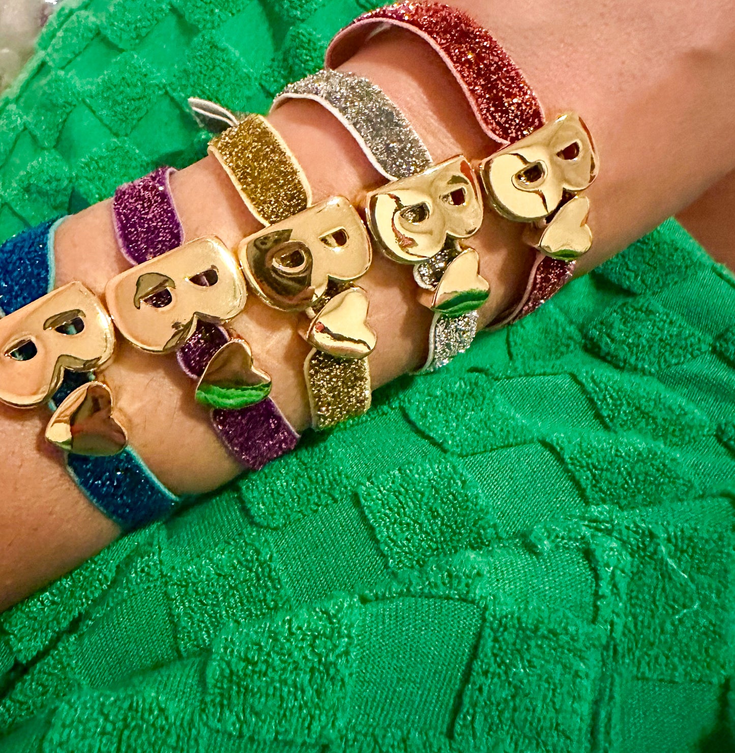 Sparkly initial Bracelet