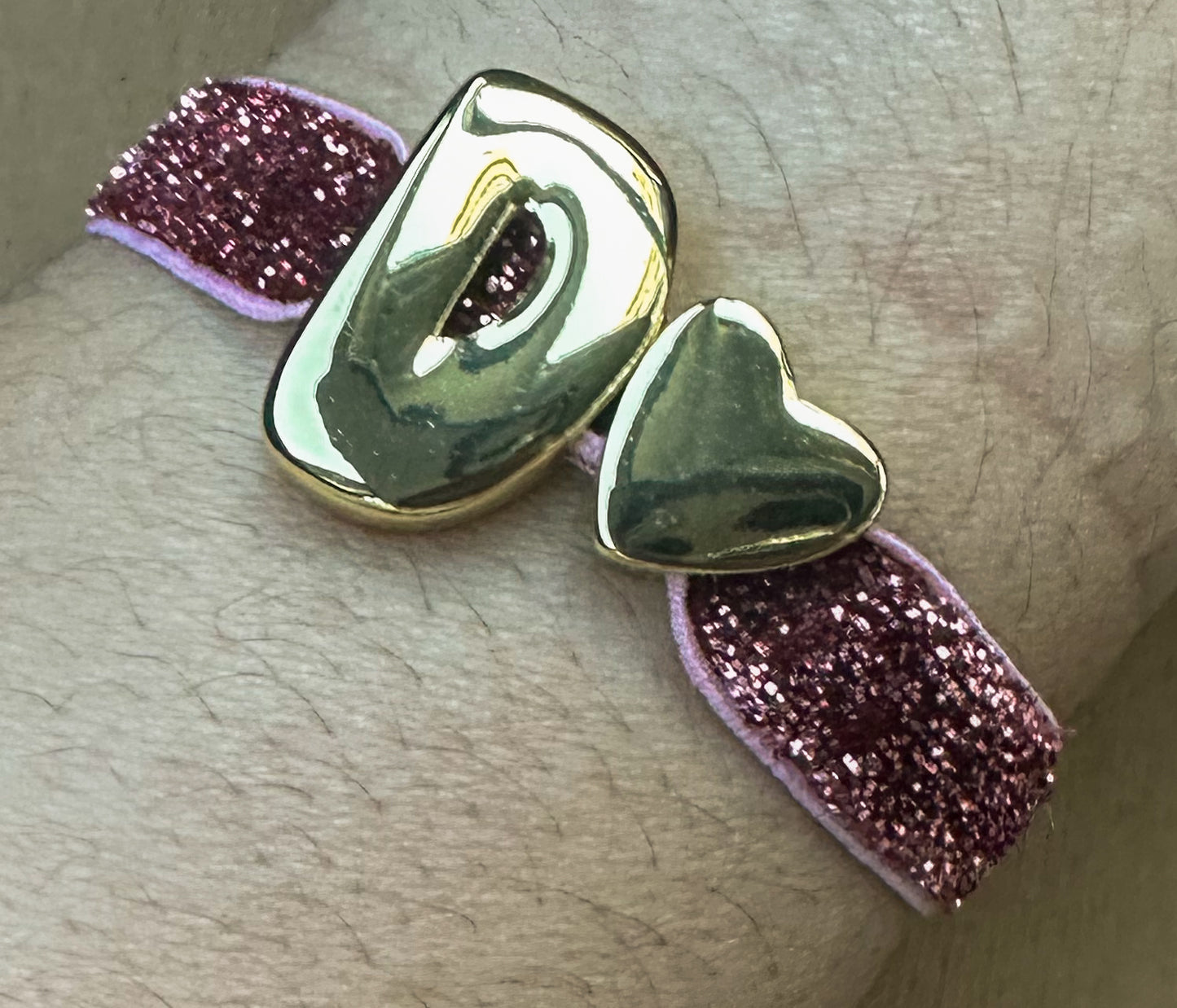 Sparkly initial Bracelet