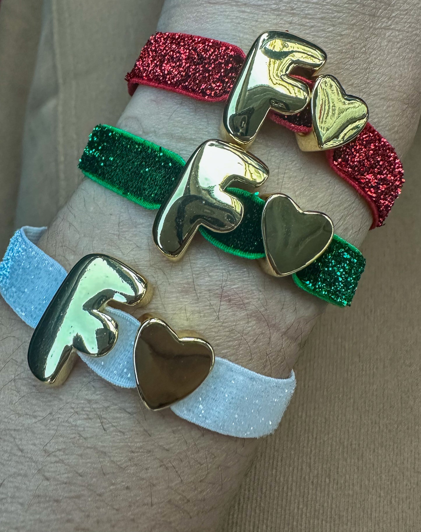 Sparkly initial Bracelet