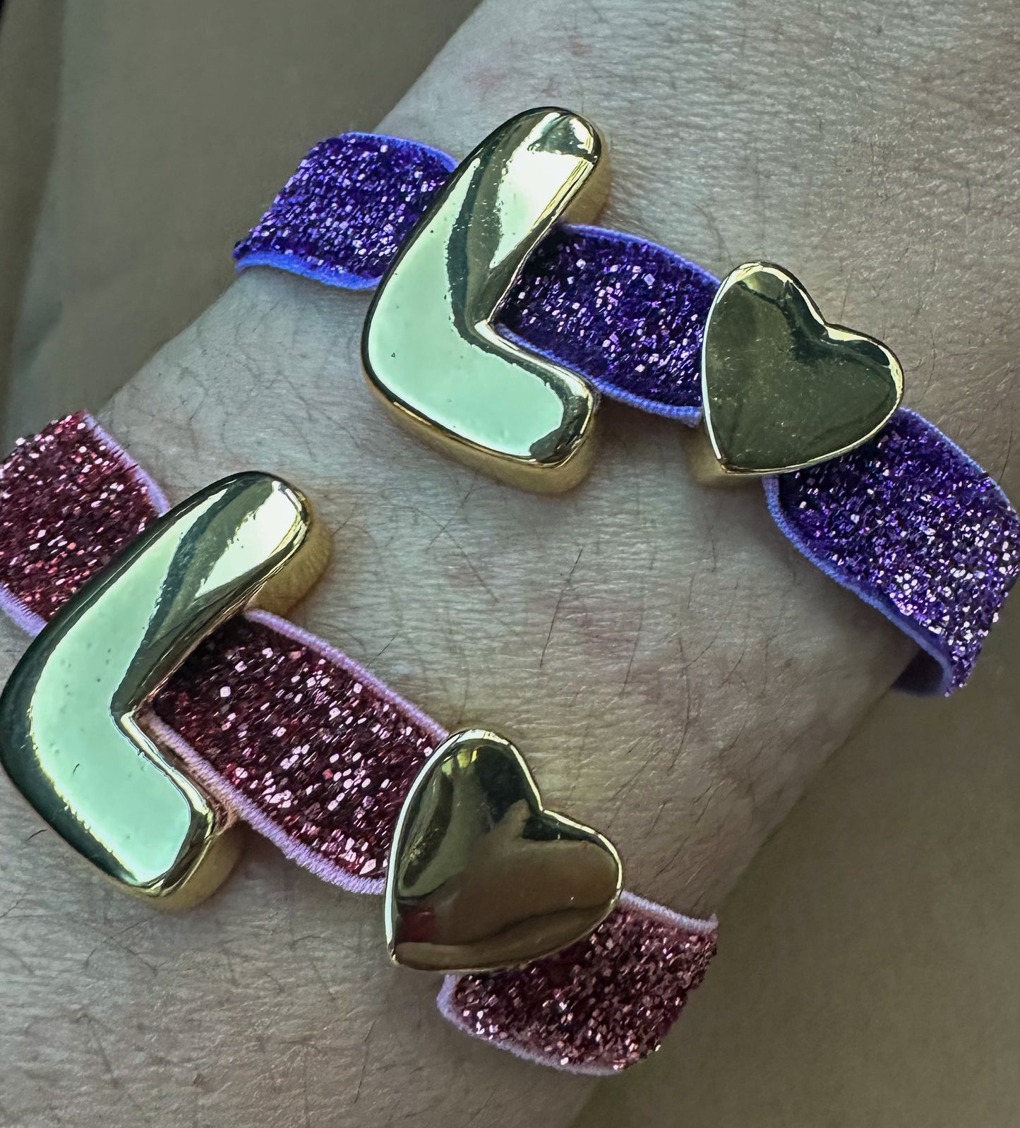 Sparkly initial Bracelet